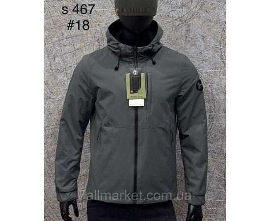 Фотография Куртка мужская демисезонная/двухсторонняя размеры L-4XL(5цв)"PROSTOMEN" недорого от прямого поставщика, изображение 3