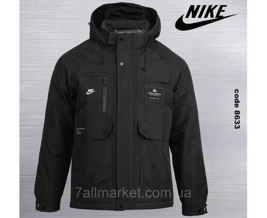 Фотография Куртка мужская демисезонная NIKE размеры 46-54 (3цв) "REMAIN" недорого от прямого поставщика, изображение 3