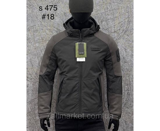 Фотография Куртка мужская демисезонная размеры L-4XL(5цв)"PROSTOMEN" недорого от прямого поставщика, изображение 4