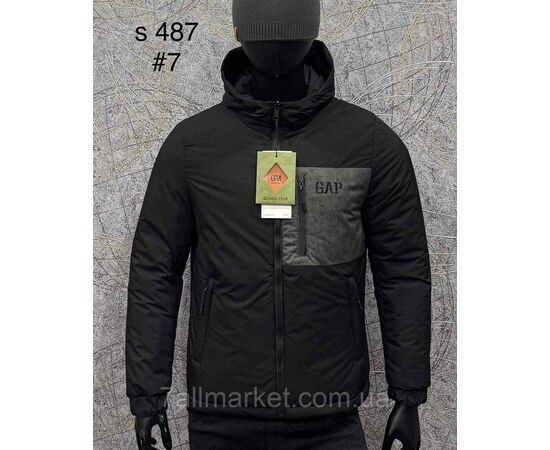 Фотография Куртка мужская демисезонная размеры L-4XL(5цв)"PROSTOMEN" недорого от прямого поставщика, изображение 6