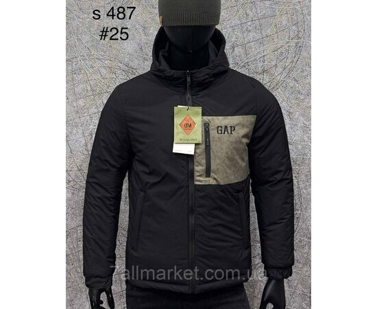 Фотография Куртка мужская демисезонная размеры L-4XL(5цв)"PROSTOMEN" недорого от прямого поставщика, изображение 7