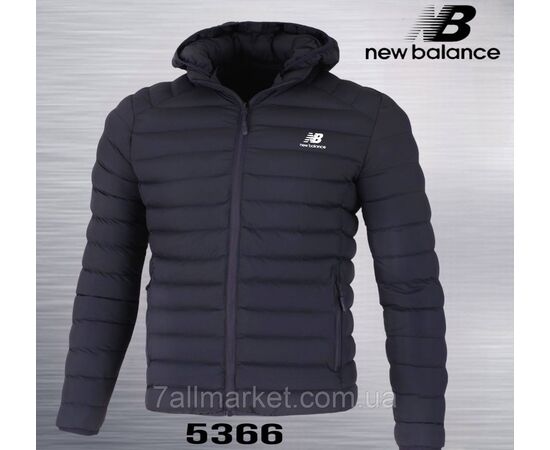 Фотография Куртка мужская демисезонная стеганная NEW BALANCE размеры 46-54 (2цв) "REMAIN" недорого от прямого поставщика, изображение 2