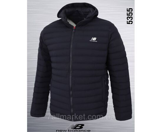 Фотография Куртка мужская демисезонная стеганная NEW BALANCE размеры 48-56 (3цв) "REMAIN" недорого от прямого поставщика, изображение 2