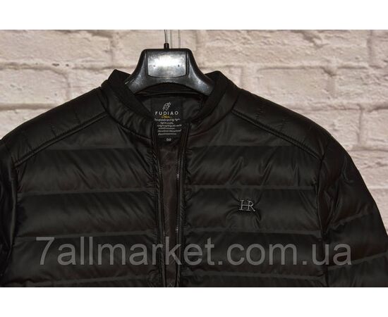 Фотография Куртка мужская демисезонная стеганная, размеры 48-56  "FUDIAO" недорого от прямого поставщика, изображение 4