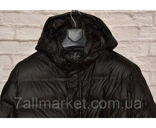 Фотография Куртка мужская демисезонная стеганная, с капюшоном размеры 60-68 "FUDIAO" недорого от прямого поставщика, изображение 2