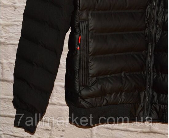 Фотография Куртка мужская демисезонная стеганная, с капюшоном размеры 60-68 "FUDIAO" недорого от прямого поставщика, изображение 2