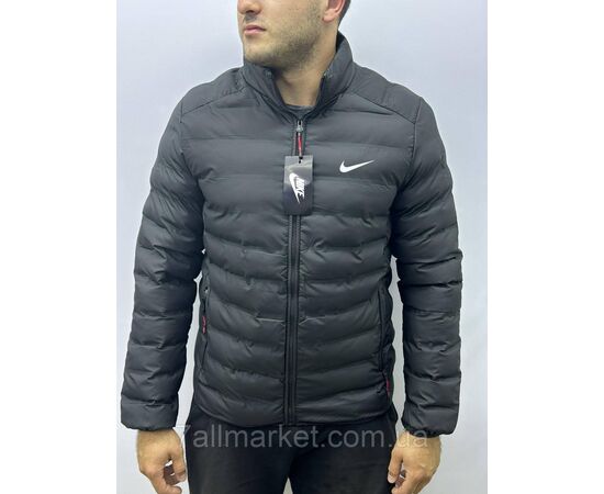 Фотография Куртка мужская демисезонная, NIKE стёганная р-ры 48-56 (3цв)"MACCALI" недорого от прямого поставщика, изображение 4