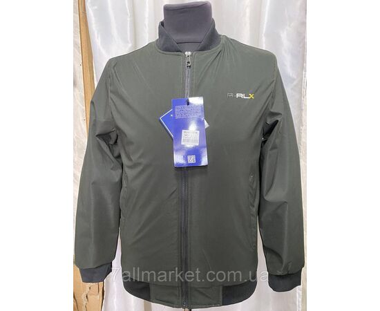 Фотография Куртка-бомбер мужская демисезонная плащевка размеры M-3XL "R-RLX" недорого от прямого поставщика, изображение 2