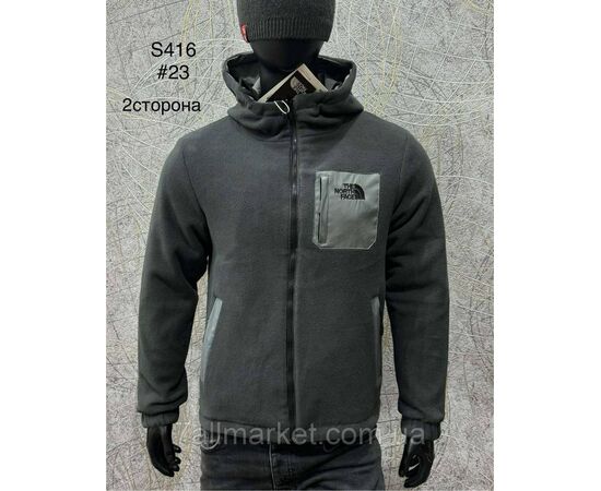 Фотография Куртка мужская демисезонная/двухсторонняя размеры L-4XL (4цв) "PROSTOMEN" недорого от прямого поставщика, изображение 5