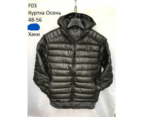 Фотография Куртка мужская демисезонная  стеганная размеры 48-56 (2цв) "NEW NOCE" недорого от прямого поставщика, изображение 2