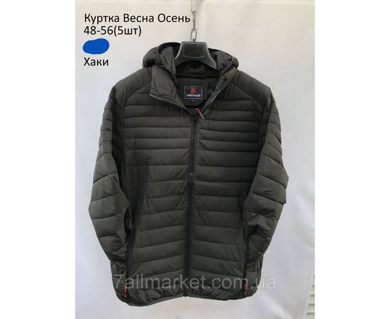 Фотография Куртка мужская демисезонная  стеганная размеры 48-56 (3цв) "NEW NOCE" недорого от прямого поставщика, изображение 2