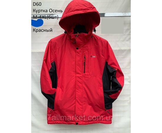 Фотография Куртка мужская демисезонная с капюшоном размеры M-4XL (5цв) "NEW NOCE" недорого от прямого поставщика, изображение 2