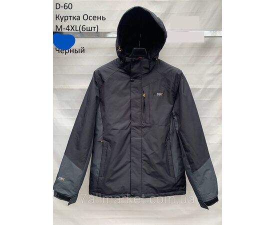 Фотография Куртка мужская демисезонная с капюшоном размеры M-4XL (5цв) "NEW NOCE" недорого от прямого поставщика, изображение 3