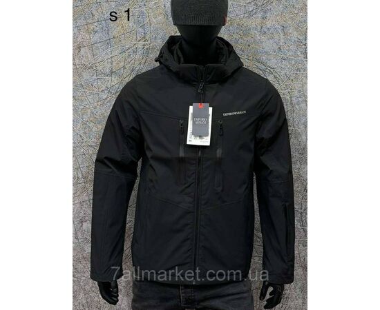 Фотография Куртка мужская демисезонная на молнии, размеры L-4XL(3цв)"PROSTOMEN" недорого от прямого поставщика, изображение 2