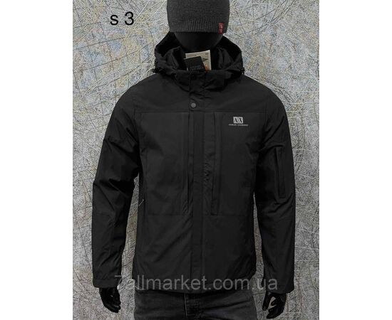 Фотография Куртка мужская демисезонная на молнии, размеры L-4XL(3цв) "PROSTOMEN" недорого от прямого поставщика, изображение 2