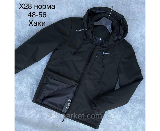 Фотография Куртка мужская демисезонная, р-ры 48-56 (4цв)"L&K" недорого от прямого поставщика, изображение 2