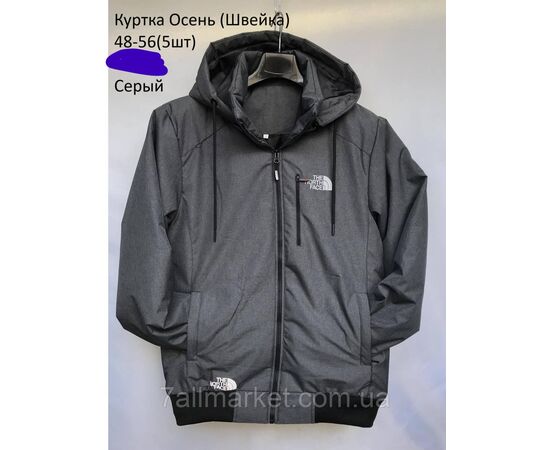 Фотография Куртка мужская демисезонная THE NORTH FACE  размеры 48-56 (3цв) "NEW NOCE" недорого от прямого поставщика, изображение 3