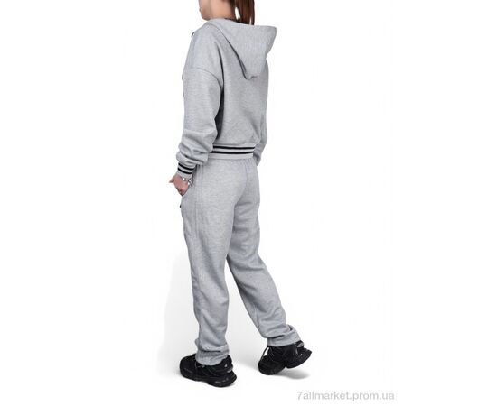 Спортивный костюм женский Весна/осень WLT5330 grey (4 шт. р.сетка S-XL) "Fabullok" недорого оптом от прямого поставщика, изображение 4 Фотография Спортивный костюм женский Весна/осень WLT5330 grey (4 шт. р.сетка S-XL) "Fabullok" недорого оптом от прямого поставщика, изображение 4