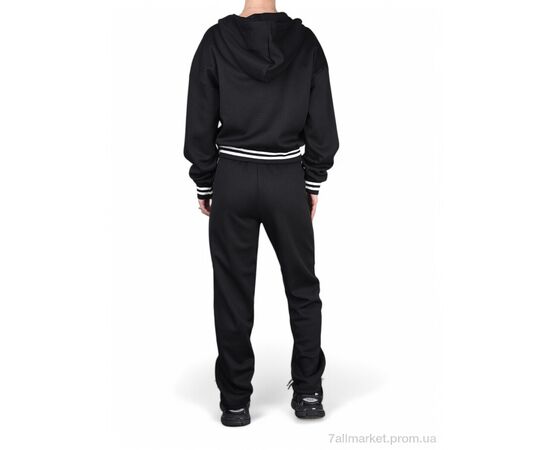 Спортивний костюм жіночий Весна/осінь WLT5330 black (4 шт. р.сіткаS-XL) "Fabullok" недорого оптом від прямого постачальника, зображення 4