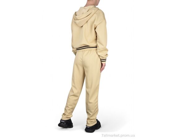 Спортивный костюм женский Весна/осень WLT5330 beige (4 шт. р.сетка S-XL) "Fabullok" недорого оптом от прямого поставщика, изображение 4 Фотография Спортивный костюм женский Весна/осень WLT5330 beige (4 шт. р.сетка S-XL) "Fabullok" недорого оптом от прямого поставщика, изображение 4