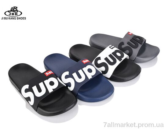 Шлепки мужские пляжные Лето 7800 mix (12 пар р.40-45) "Jibukang" недорого оптом от прямого поставщика Фотография Шлепки мужские пляжные Лето 7800 mix (12 пар р.40-45) "Jibukang" недорого оптом от прямого поставщика