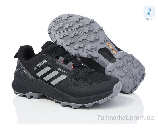 Фотография Кроссовки мужские модные зима AD black-grey термо (6 пар р.40-45) "Fabullok" недорого оптом от прямого поставщика, изображение 2