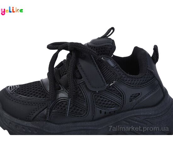 Фотография Кроссовки детские модные Весна/осень 2072-1 (6 пар р.26-31) "Yalike" недорого оптом от прямого поставщика, изображение 2