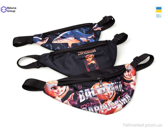 Бананка детская 9006-3 mix 15*20* см, "Reluna Group" недорого оптом от прямого поставщика Фотография Бананка детская 9006-3 mix 15*20* см, "Reluna Group" недорого оптом от прямого поставщика