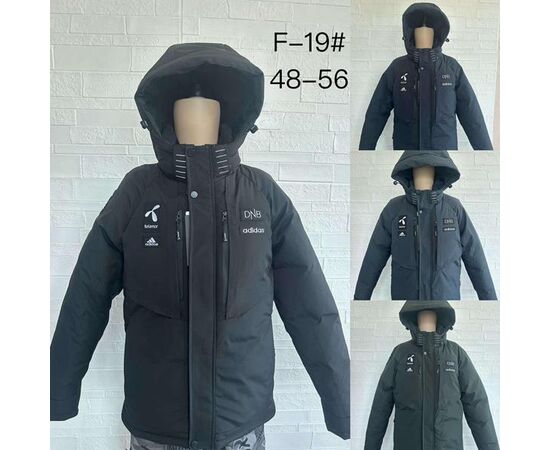 Куртка чоловіча зимова F19 grey р.48-56 "Lina" недорого оптом від прямого постачальника Куртка чоловіча зимова F19 grey р.48-56 "Lina" недорого оптом від прямого постачальника