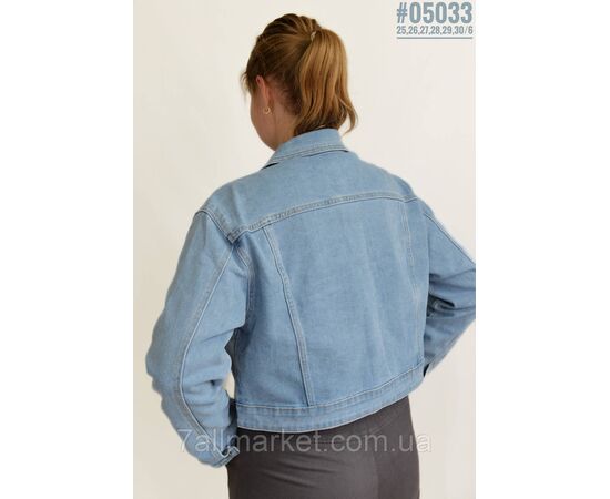 Укорочена джинсова куртка розмірний ряд 25,26,27,28,29,30 "PARTNERS" недорого від прямого постачальника, зображення 2 Укорочена джинсова куртка розмірний ряд 25,26,27,28,29,30 "PARTNERS" недорого від прямого постачальника, зображення 2