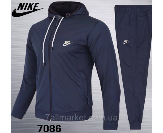 Фотография Спортивный мужской костюм на молнии NIKE  р-ры 2XL-6XL (2цв) "REMAIN"  недорого от прямого поставщика, изображение 2