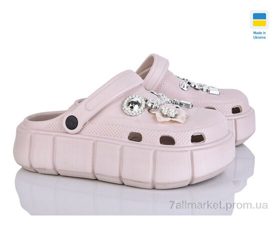 Крокси жіночі літні Літо 152-2-8 беж (6 пар р.36-40) "Golden Lion" недорого оптом від прямого постачальника Крокси жіночі літні Літо 152-2-8 беж (6 пар р.36-40) "Golden Lion" недорого оптом від прямого постачальника