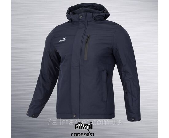 Фотография Куртка мужская демисезонная батальная PUMA размеры 54-62 (3цв) "REMAIN" недорого от прямого поставщика, изображение 3