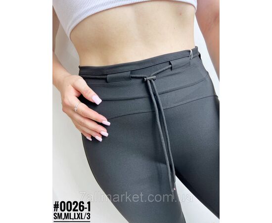 Спортивні штани кльош з оригінальним пояском розмірний ряд SM, МL, LXL "PARTNERS", зображення 3