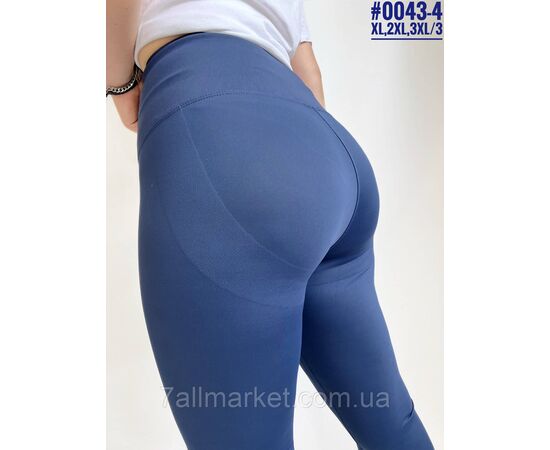 Лосины с двойным утягивающим поясом и пуш-апом ягодиц размерный ряд XL, 2XL, 3XL "PARTNERS", изображение 2 Фотография Лосины с двойным утягивающим поясом и пуш-апом ягодиц размерный ряд XL, 2XL, 3XL "PARTNERS", изображение 2