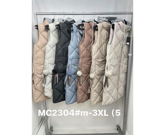 Жилетка женская MC2304 l.blue р.M-3XL "Jacket" недорого оптом от прямого поставщика Фотография Жилетка женская MC2304 l.blue р.M-3XL "Jacket" недорого оптом от прямого поставщика