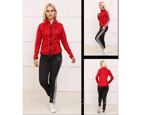 Фотография Спортивный костюм женский ADIDAS размеры S-2XL (8цв) "REMAIN" недорого от прямого поставщика, изображение 3