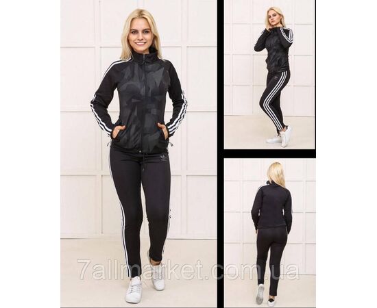 Фотография Спортивный костюм женский ADIDAS размеры S-2XL (8цв) "REMAIN" недорого от прямого поставщика, изображение 5