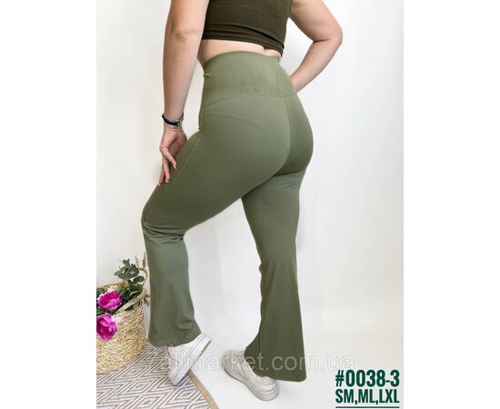 Штани з подвійним стягувальним поясом розмірний ряд SM, ML, LXL "PARTNERS" недорого від прямого постачальника, зображення 2