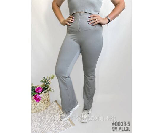 Штани з подвійним стягувальним поясом розмірний ряд SM, ML, LXL "PARTNERS" недорого від прямого постачальника, зображення 3