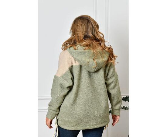 Кофта спортивна жіноча 4027 mint р.50-56 "Iren Veles" недорого оптом від прямого постачальника, зображення 2