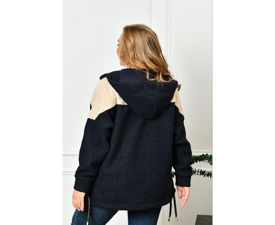 Кофта спортивна жіноча 4027 navy р.50-56 "Iren Veles" недорого оптом від прямого постачальника, зображення 2