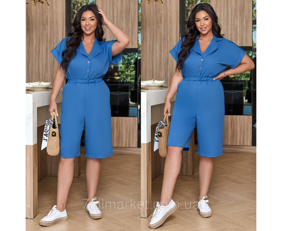 Комбинезон женский креп софт размеры 46-60  "LADA" недорого от прямого поставщика idm916141, изображение 2 Фотография Комбинезон женский креп софт размеры 46-60  "LADA" недорого от прямого поставщика idm916141, изображение 2