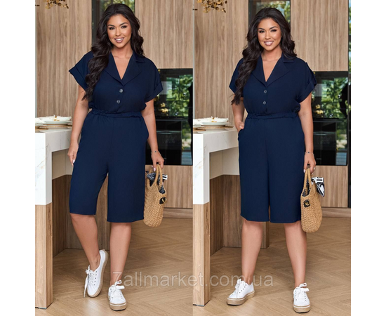 Комбинезон женский креп софт размеры 46-60  "LADA" недорого от прямого поставщика idm916141, изображение 2 Фотография Комбинезон женский креп софт размеры 46-60  "LADA" недорого от прямого поставщика idm916141, изображение 2