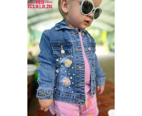 Джинсовая детская куртка размерный ряд XS, S, M, L, XL, 2XL соответствуют 92,98,104,110,116,122 "PARTNERS", изображение 4 Фотография Джинсовая детская куртка размерный ряд XS, S, M, L, XL, 2XL соответствуют 92,98,104,110,116,122 "PARTNERS", изображение 4