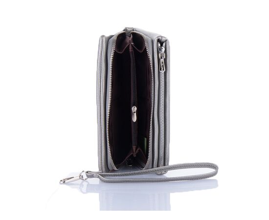 Кошелёк женский C8996 silver р.20*10*5 "Trendshop" недорого оптом от прямого поставщика, изображение 2 Фотография Кошелёк женский C8996 silver р.20*10*5 "Trendshop" недорого оптом от прямого поставщика, изображение 2
