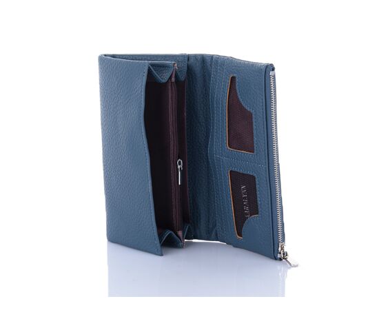 Кошелёк женский CO66A blue р.20*10*5 "Trendshop" недорого оптом от прямого поставщика, изображение 2 Фотография Кошелёк женский CO66A blue р.20*10*5 "Trendshop" недорого оптом от прямого поставщика, изображение 2