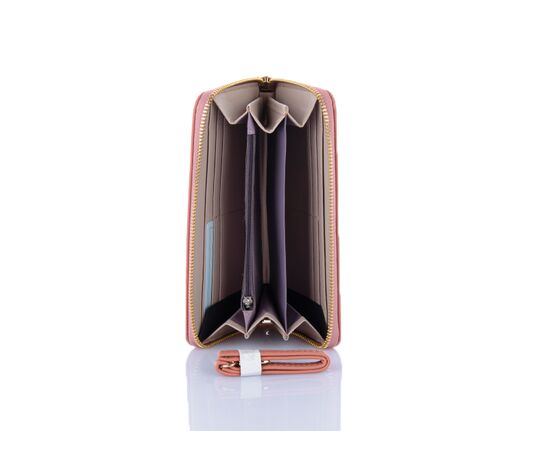 Кошелёк женский T9612-104 pink р.20*10*5 "Trendshop" недорого оптом от прямого поставщика, изображение 2 Фотография Кошелёк женский T9612-104 pink р.20*10*5 "Trendshop" недорого оптом от прямого поставщика, изображение 2