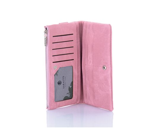 Кошелёк женский Y7771A pink р.20*10*5 "Trendshop" недорого оптом от прямого поставщика, изображение 2 Фотография Кошелёк женский Y7771A pink р.20*10*5 "Trendshop" недорого оптом от прямого поставщика, изображение 2