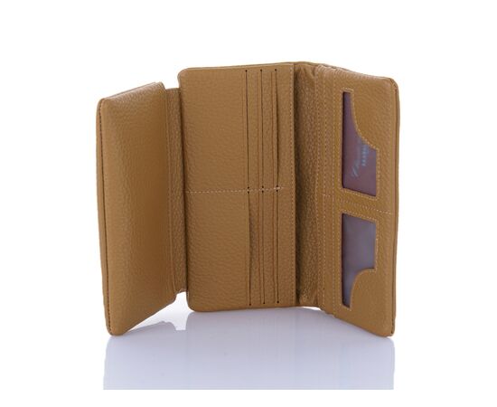 Кошелёк женский Z4533A brown р.20*10*5 "Trendshop" недорого оптом от прямого поставщика, изображение 2 Фотография Кошелёк женский Z4533A brown р.20*10*5 "Trendshop" недорого оптом от прямого поставщика, изображение 2